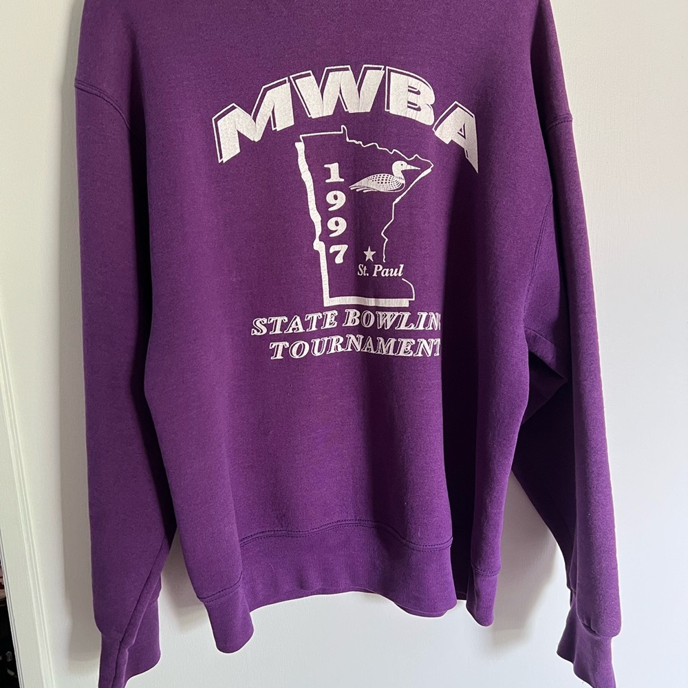 Vintage Minnesota Bowling Sweatshirt